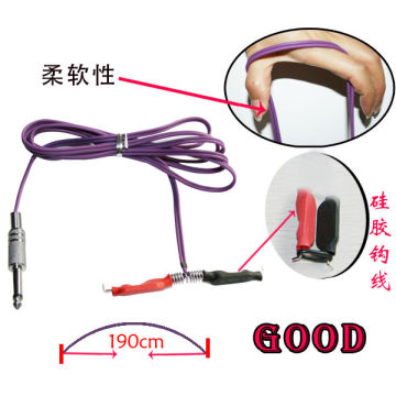 Tattoo purple silicon clipcord